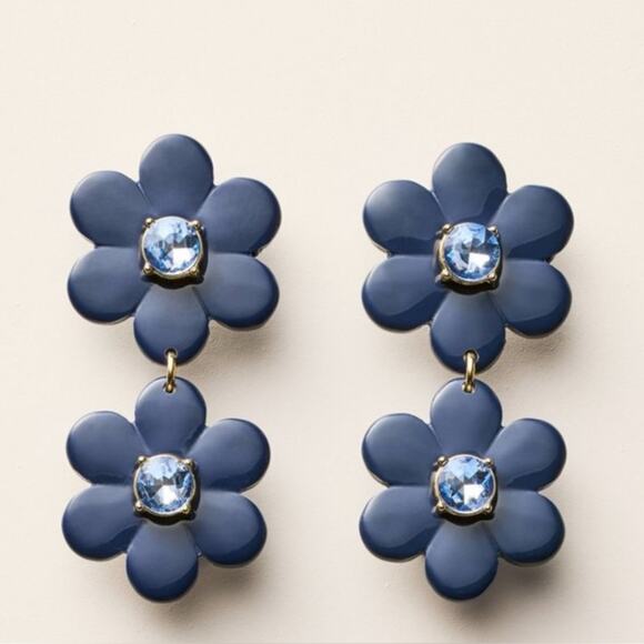 Kate Spade Floral Earrings NWT - Picture 1 of 4